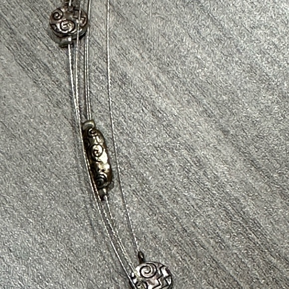 Unique Two Tone Necklace - Picture 8 of 9